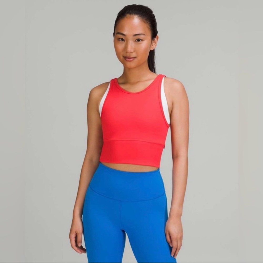 lululemon Power Pivot Tank - Carnation Red